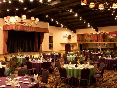 Our Hositality and Banquet room
