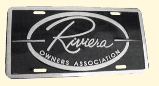 ROA Embossed License Plate