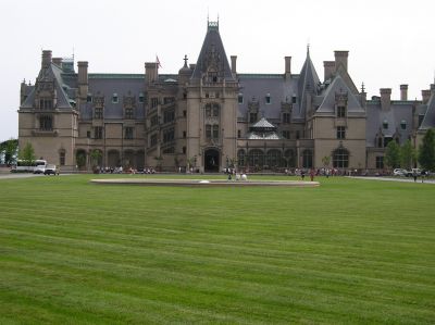 Biltmore Estate, in Asheville was the summer kome of George Vanderbilt II
Pictured in the last scene of the movie "Being There" staring Peter Sellers and Shirley MacLainewith
