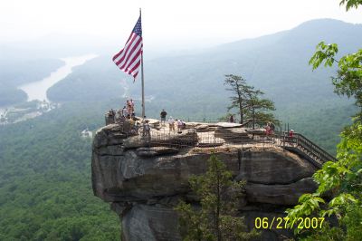 Tour to Chimney Rock
