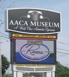 Greeted by the AACA Museum, for an afternoon lunch and tour
