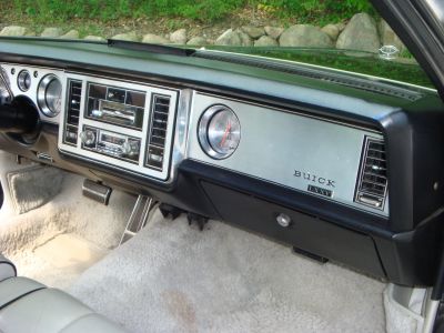Interior with  black and gray leather trim
