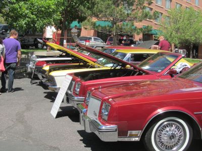 A row of previous First Class winners in Winner's Circle
