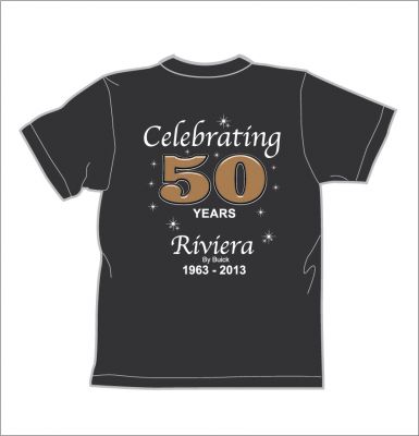 50th Riviera Celebration T-shirt
