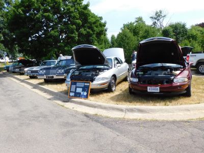 Winners Circle cars on Display
