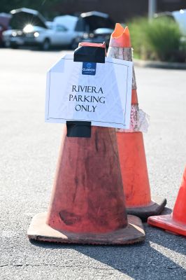 The Clarion posted our own designated parking area ...
Most people followed the instructions, by Saturday morning anyway
