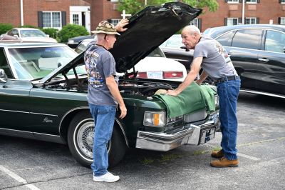 Mechanics special … Mechanical work going on in the parking lot
