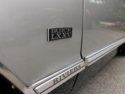 The Special Emblem made for Buick’s 75th anniversary Riviera
