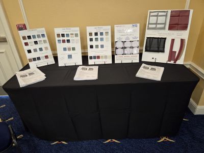 Clark’s Corvair Parts sent a Display of their Interior Assortments

