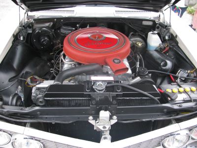 1963-1965 Class … A very nice/original engine bay
