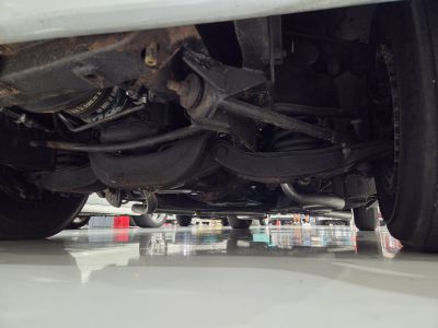 Underside Details … Left Front
