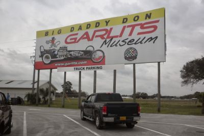 Car Show and judging on the grounds at Garlits’ Museum
