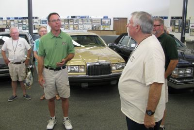 Bob presented Rick with our dash plaque
