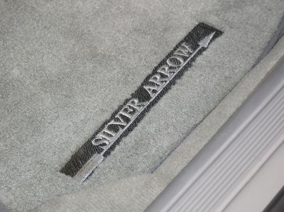 Silver Arrow package included front and rear carpet savers
