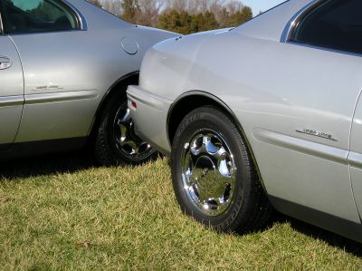 Chrome wheels and side badges,  owned by Randall Crain 
